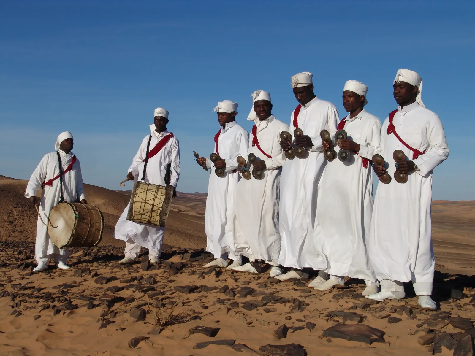 Les Pigeons du Sable: la música Gnaoua de Khamlia